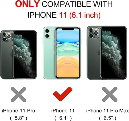 iPhone 11 Case, Ultra Slim Fit iPhone Case Liquid Silicone Gel Case with Full Bod