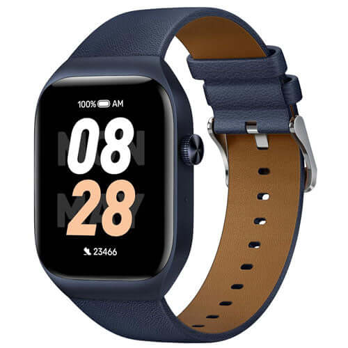 Smart Watch T2 (Deep Blue) - 1.75" Amoled Display, Bluetooth Calling Brand New