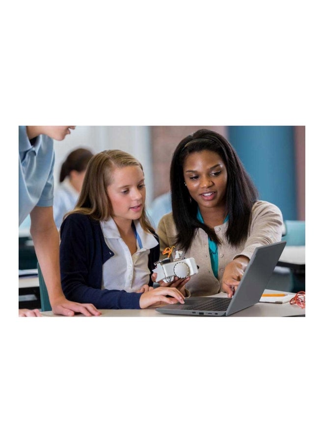 100E Chromebook With 11.6-Inch Display, Celeron N4000 Processor/4GB RAM/32GB Flash Memory/Intel UHD Graphics 600 Black