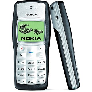 Refurbished Nokia 1100 Single SIM Feature Phone – Like New Condition | UAE
