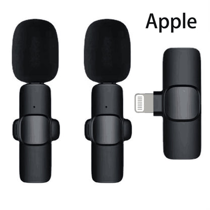Smart Noise-Canceling Wireless Lavalier Microphone - 2-Channel Lightning - Accessories