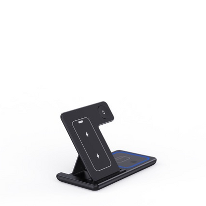 3-in-1 LED Wireless Charging Station Foldable UAE - Accessories