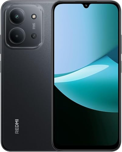 Xiaomi Redmi 15C Smartphone 4+128GB,Midnight Black,Massive 6000mAH Battery|B0FMP8VFXK