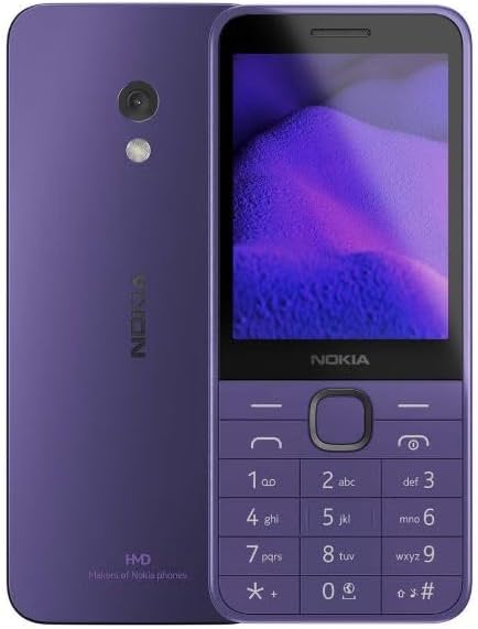 Nokia 235 4G Dual SIM Keypad Phone – Purple