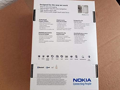 مايكروسوفت هاتف نوكيا E72 1 250Mb غير مقفل لهواة الجمع من المصنع بلون اسود زوديوم|B0031M9HT4