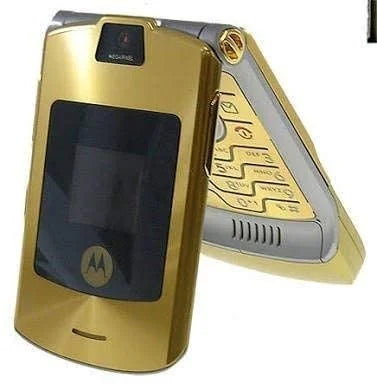Motorola Motorazor V3i Renewed 3 Month Seller Warranty  - Silver