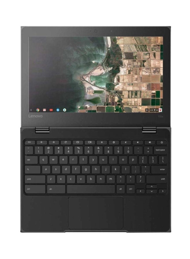 100E Chromebook With 11.6-Inch Display, Celeron N4000 Processor/4GB RAM/32GB Flash Memory/Intel UHD Graphics 600 Black