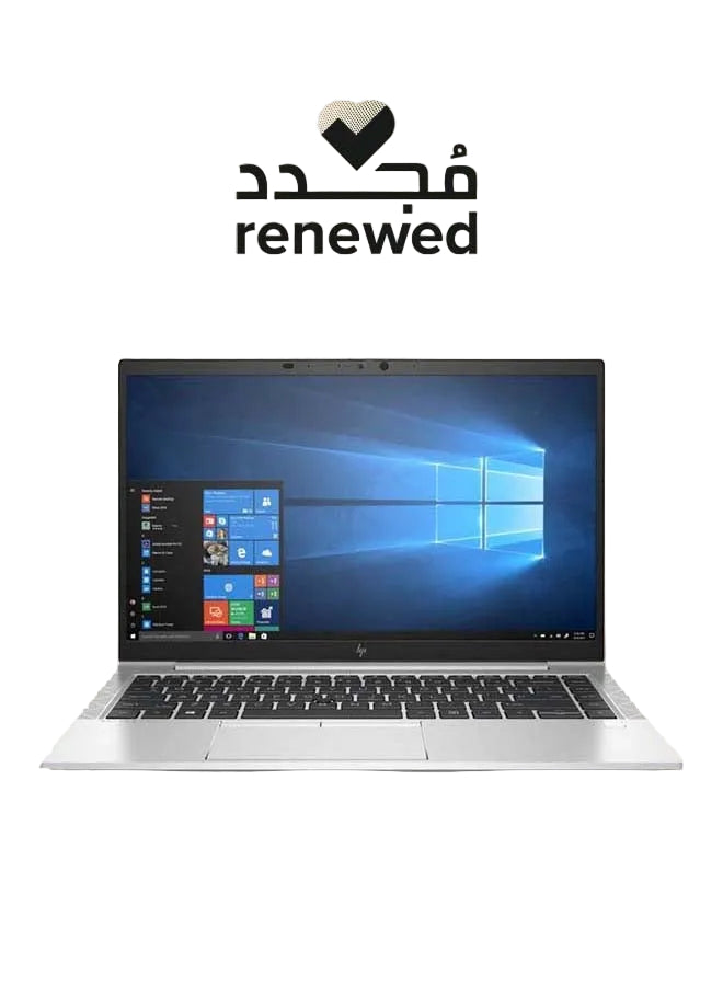 HP Renewed - EliteBook 840 G7 Laptop With 14-Inch Full HD Display,Core i5-10310U/10th Gen/16GB RAM/512GB SSD English Silver
