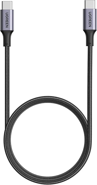 USB C Cable 0.5M, Braided 100W Power Delivery PD Super Fast Charge