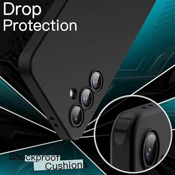 Samsung Galaxy S24 FE, Flexible Soft TPU Shockproof Thin Phone Cover