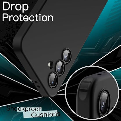 Samsung Galaxy S24 FE, Flexible Soft TPU Shockproof Thin Phone Cover