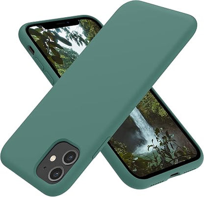 iPhone 11 Case, Ultra Slim Fit iPhone Case Liquid Silicone Gel Case with Full Bod