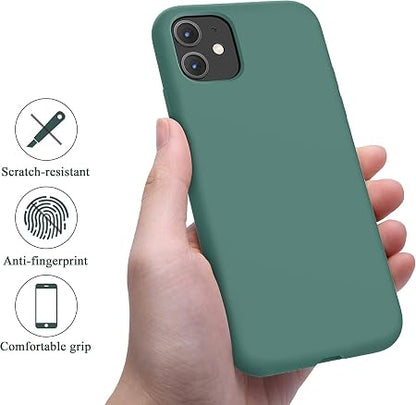 iPhone 11 Case, Ultra Slim Fit iPhone Case Liquid Silicone Gel Case with Full Bod