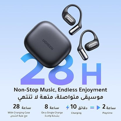 FitBuds, Open-ear Earbuds with 4 Mic AI Clear Call Earbuds