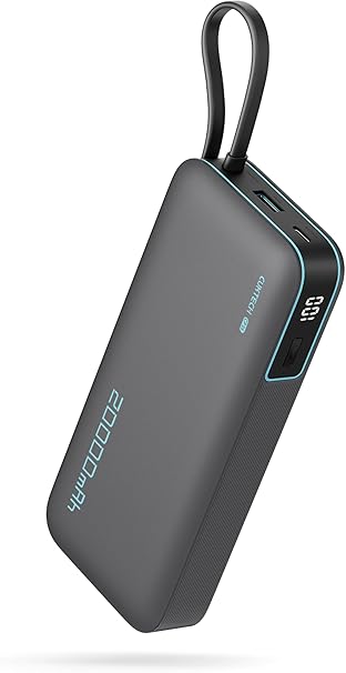 CP25 Power Bank, 20000mAh 55W Portable Travel Charger
