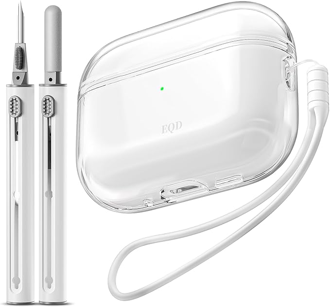 for AirPods Pro 3 Case, Clear Soft Transparent Military Grade