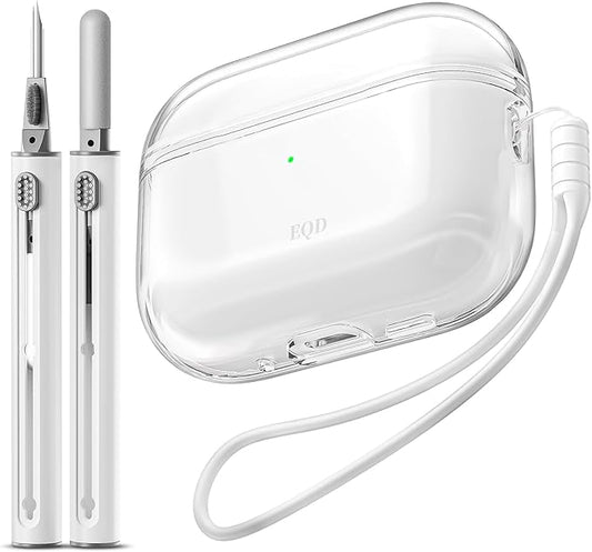 for AirPods Pro 3 Case, Clear Soft Transparent Military Grade