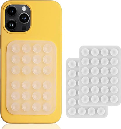Silicone Suction Phone Case, Double Sided Suction Cup, Silicone Suction