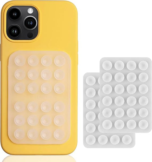 Silicone Suction Phone Case, Double Sided Suction Cup, Silicone Suction