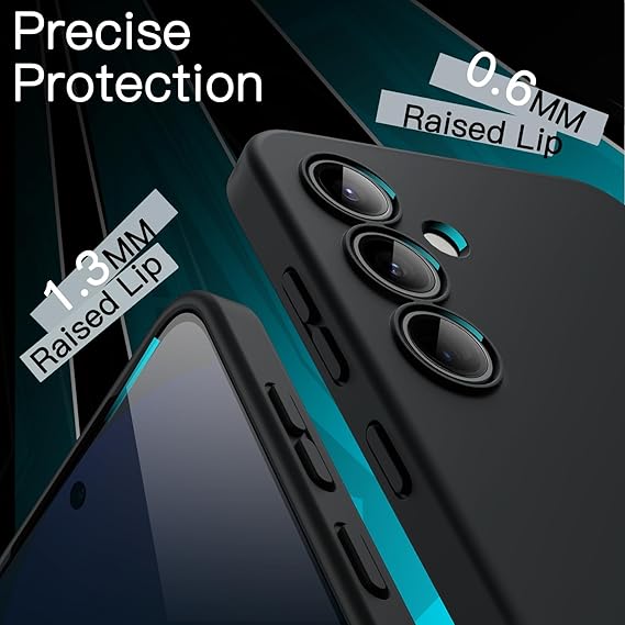 Samsung Galaxy S24 FE, Flexible Soft TPU Shockproof Thin Phone Cover