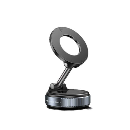 Magnetic Mobile Phone Holder with Vacuum Suction Base & 360° Rotation - Accessories