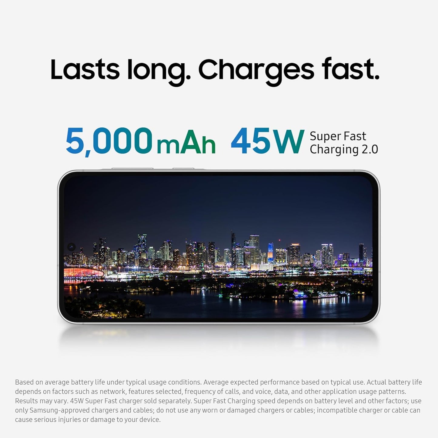 Samsung Galaxy A56 5G Cell Phone, 128GB AI Smartphone, Unlocked Android, AI Photo Edits, Large Screen, Long Battery Life