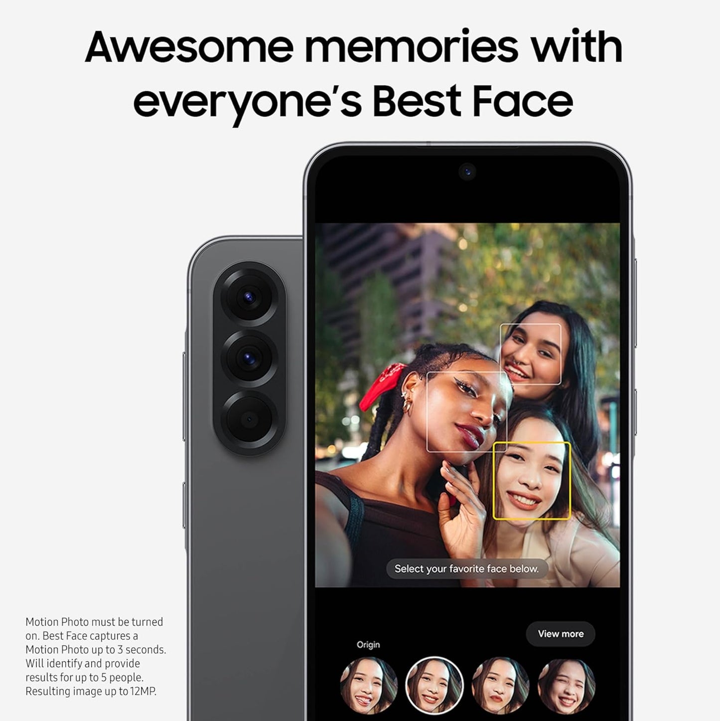 Samsung Galaxy A56 5G Cell Phone, 128GB AI Smartphone, Unlocked Android, AI Photo Edits, Large Screen, Long Battery Life