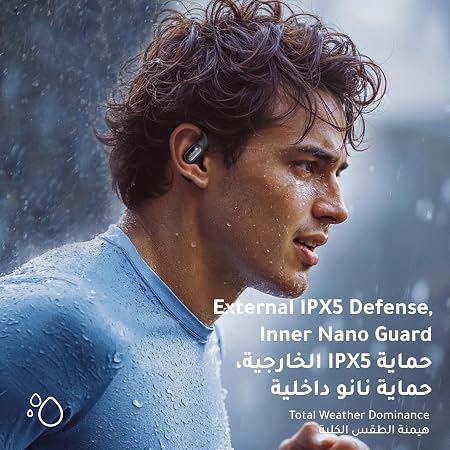 FitBuds, Open-ear Earbuds with 4 Mic AI Clear Call Earbuds
