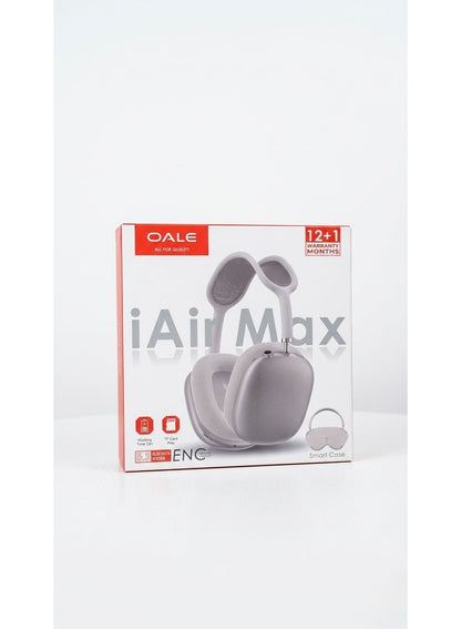 OALE iAir Max Wireless Over-Ear Headphones - Bluetooth 5.3, ENC Noise Reduction, 12H Playtime, TF Card Support - Includes Smart Case