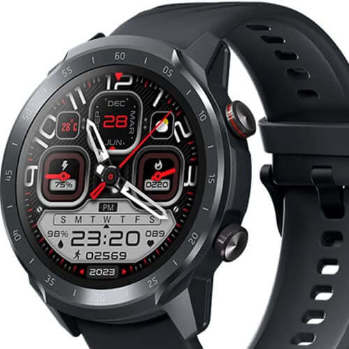 New Smart Watch A2 (Black) - 1.39" HD Display, Bluetooth Calling, Brand