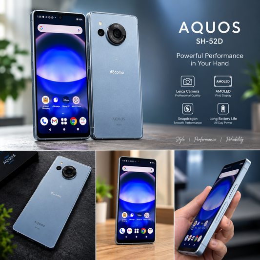 AQUOS R8 SH-52D 5G Smartphone | 8GB RAM 256GB | Snapdragon 8 Gen 2 | Buy in UAE