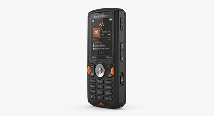 Refurbished Sony Ericsson W810i Walkman phone in satin black