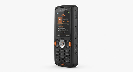 Refurbished Sony Ericsson W810i Walkman phone in satin black