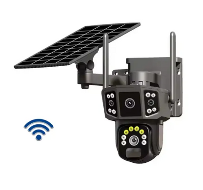 OALE Solar Security Camera 2K WiFi 355° IP66 | UAE