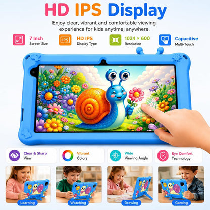 Modio M750 Kids Tablet 7-Inch with Kickstand