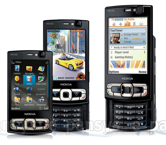 Nokia N95 Refurbished Mobile Phone Front View – Buy in UAE
