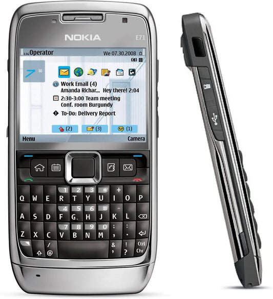 Nokia E71 Renewed - 1 Month Seller Warranty - Black | Buy in UAE