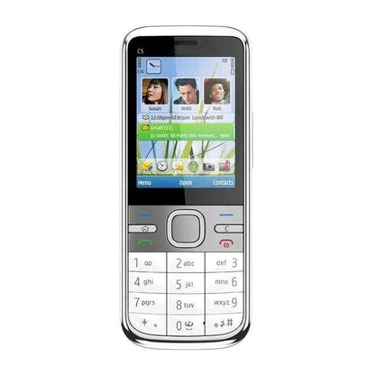 Nokia C5 Just Like New 1 Month Seller Warranty Refurbished  - Black