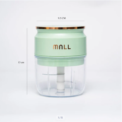 Mini Electric Food Chopper Light Blue | UAE