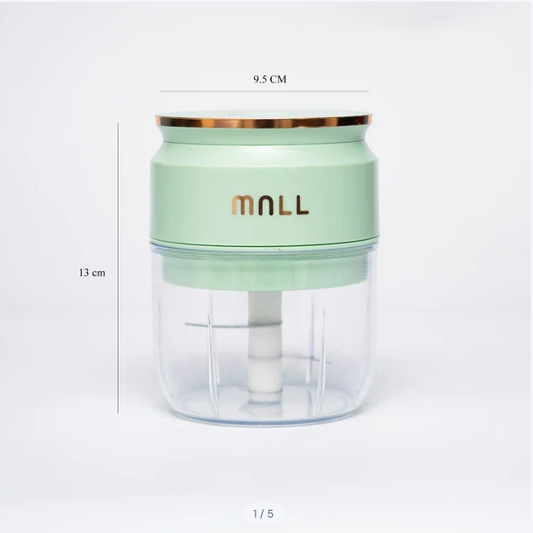 Mini Electric Food Chopper Light Blue | UAE