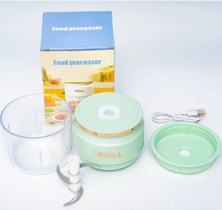 Mini Electric Food Chopper Light Blue | UAE