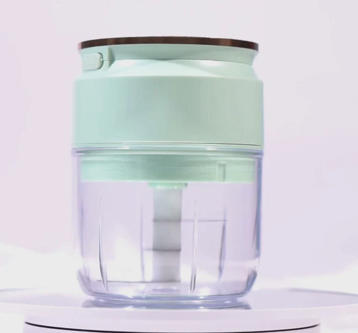 Mini Electric Food Chopper Light Blue | UAE