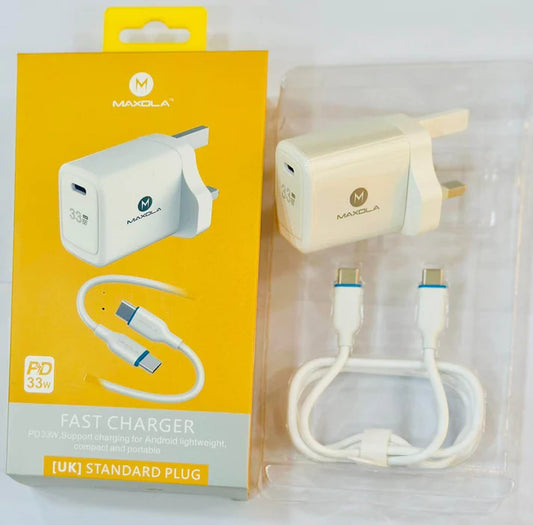 Fast Charger PD33W Android Lightweight Standard dard Plug White