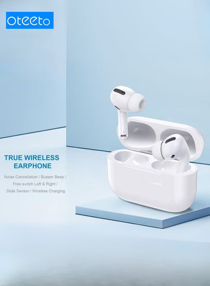 Earbud 105 Wireless Bluetooth Earbuds, High-Fidelity Sound, Noise-Canceling Headphones, Touch Control & Long Battery Life