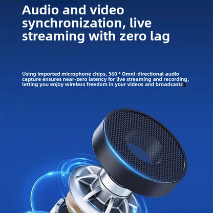Smart Noise-Canceling Wireless Lavalier Microphone - Accessories