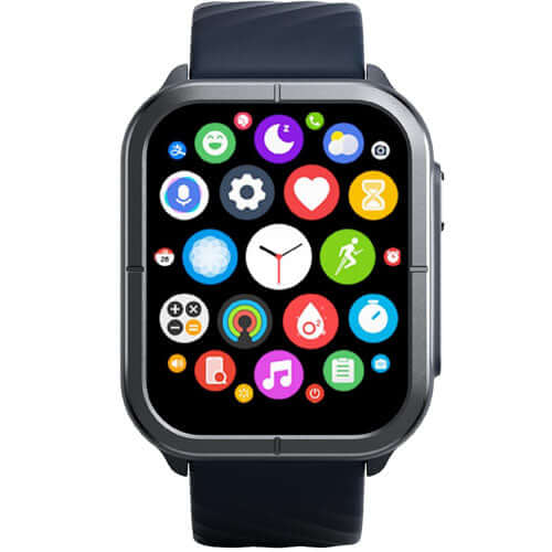 Smart Watch C3 (Black) - 1.85" HD Display, Bluetooth Calling Brand New