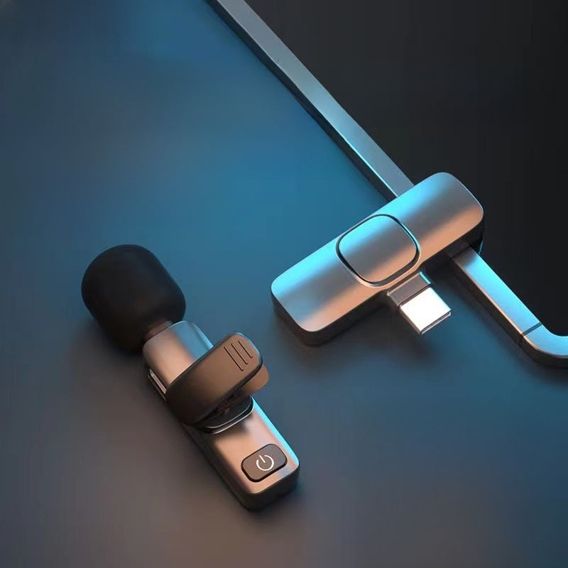 Smart Noise-Canceling Wireless Lavalier Microphone - Accessories