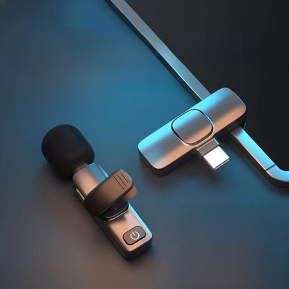 Smart Noise-Canceling Wireless Lavalier Microphone - Accessories