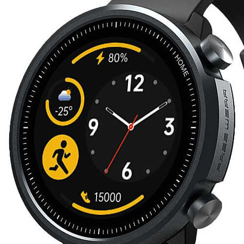 Heart Rate Sleep Monitoring Multi-Language A1 Bluetooth Smartwatch, Black Brand New