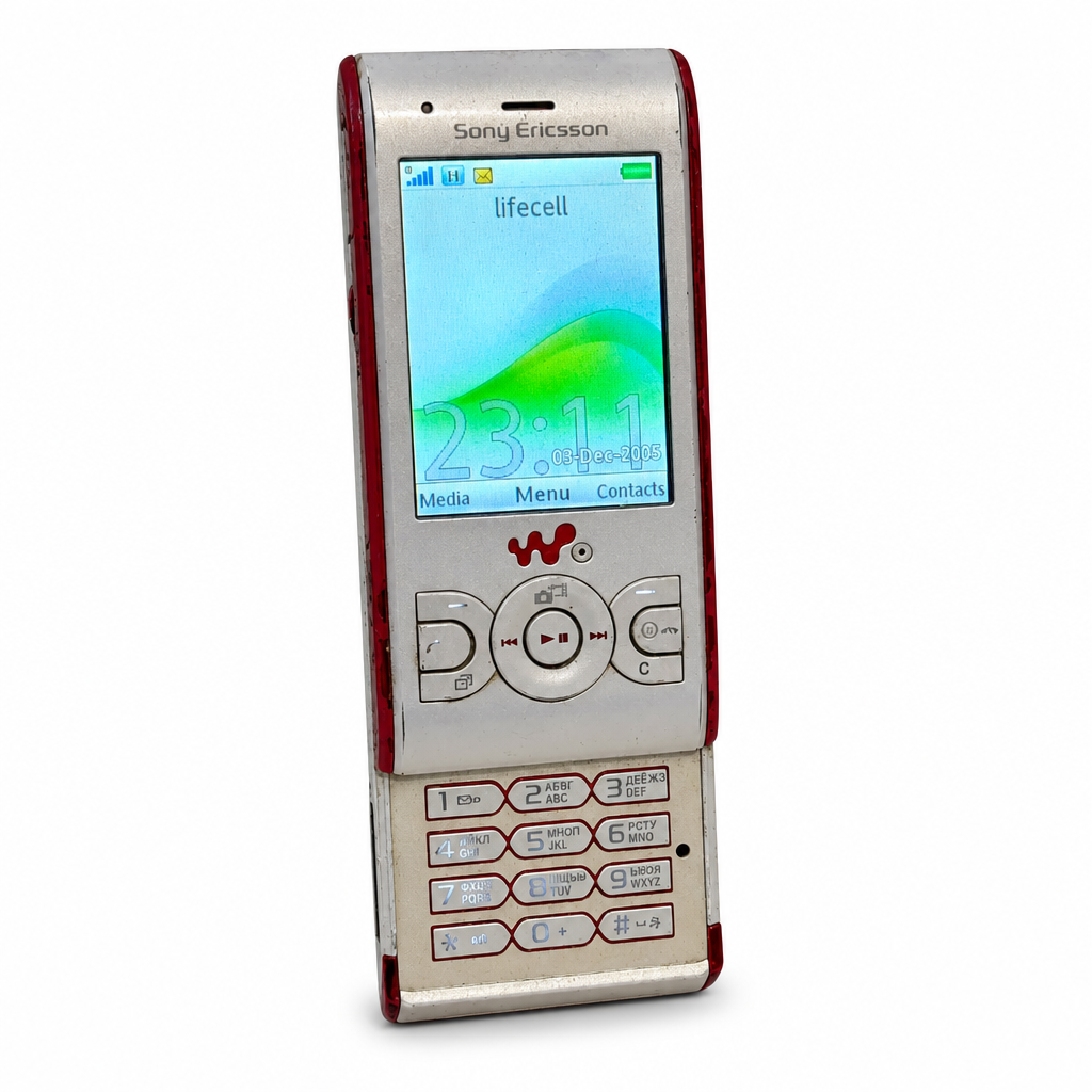 Refurbished Sony Ericsson W595 open slider front view